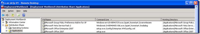 MDT - Microsoft Deployment Tookit Screenshot