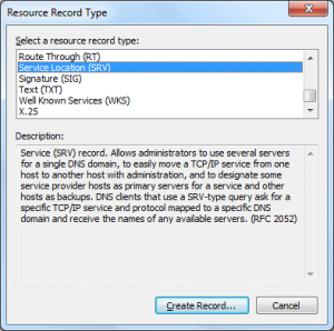 DNS-New-Resource-Type Other Resource Record Type